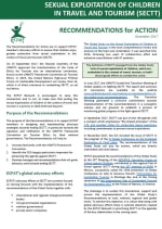 ECPAT Recommendations SECTT Report