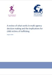 ECPAT UK and IASC review into multi-agency decision-making