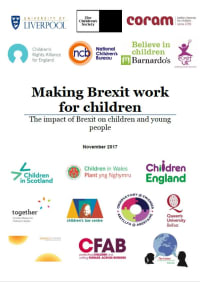 Making Brexit work for children